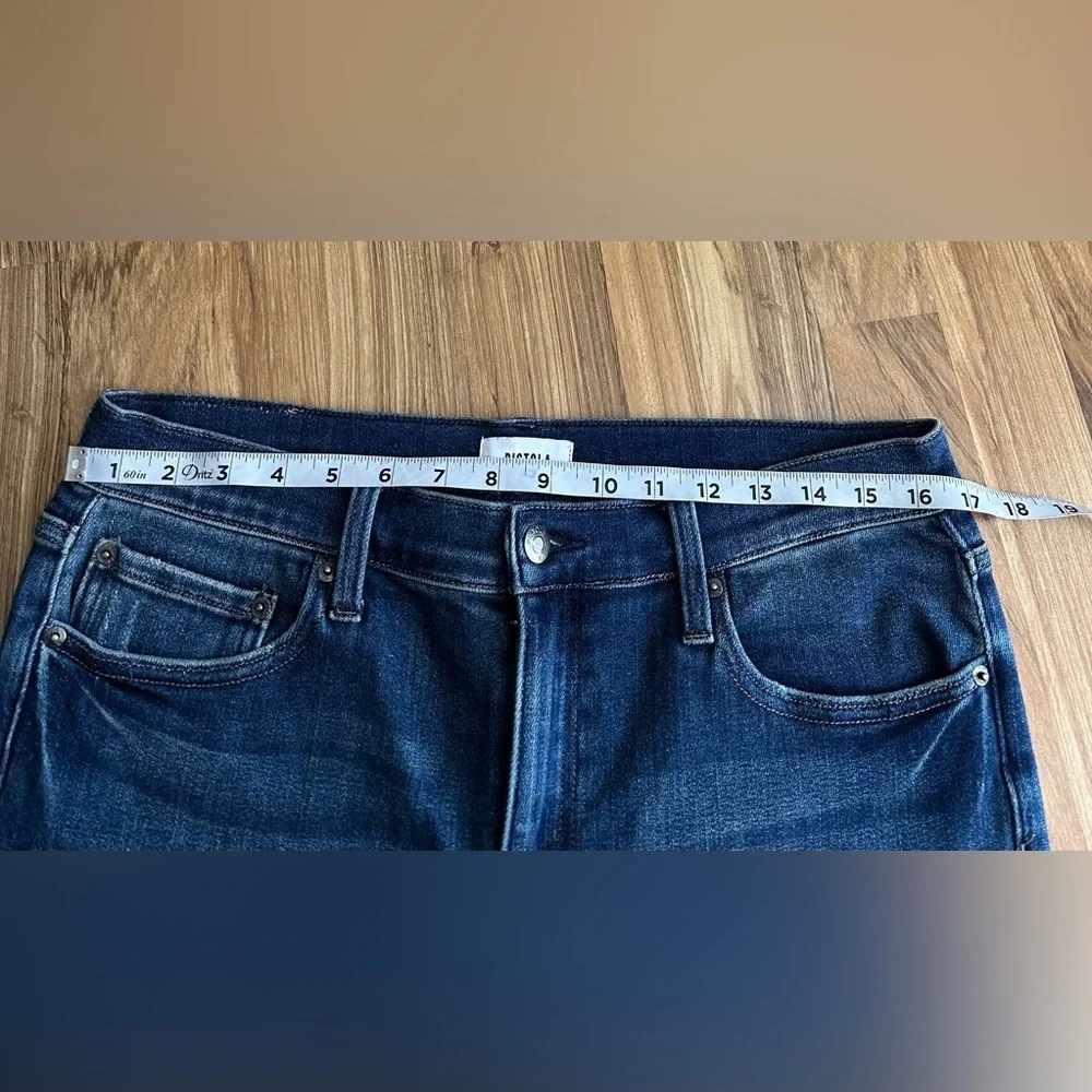 Pistola Aline High Rise Skinny Jeans Medium Wash Blue Stretch Sz 32